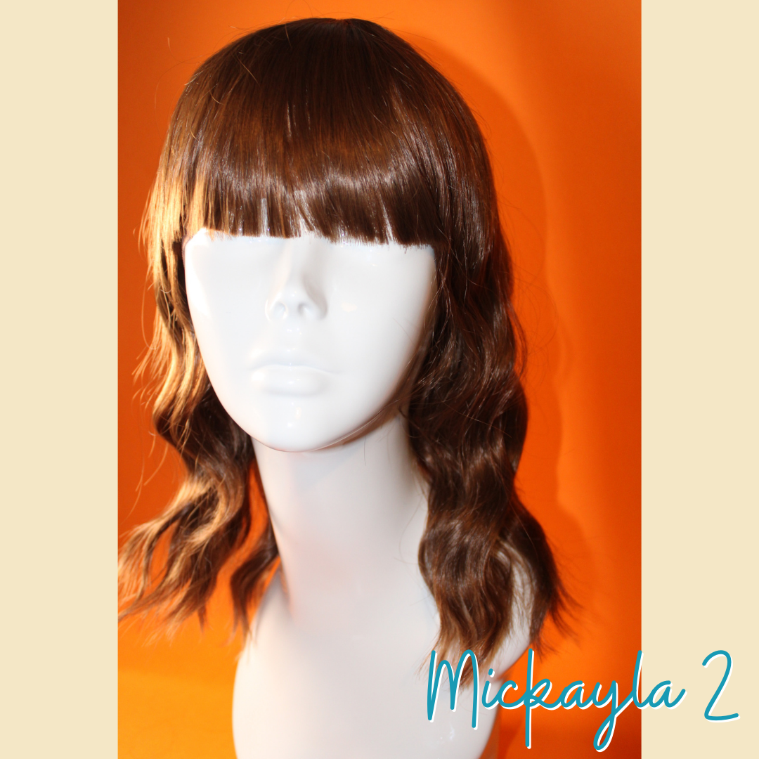 Mickayla 2 - 16', Body Wave, Synthetic Wig - Golden Brown