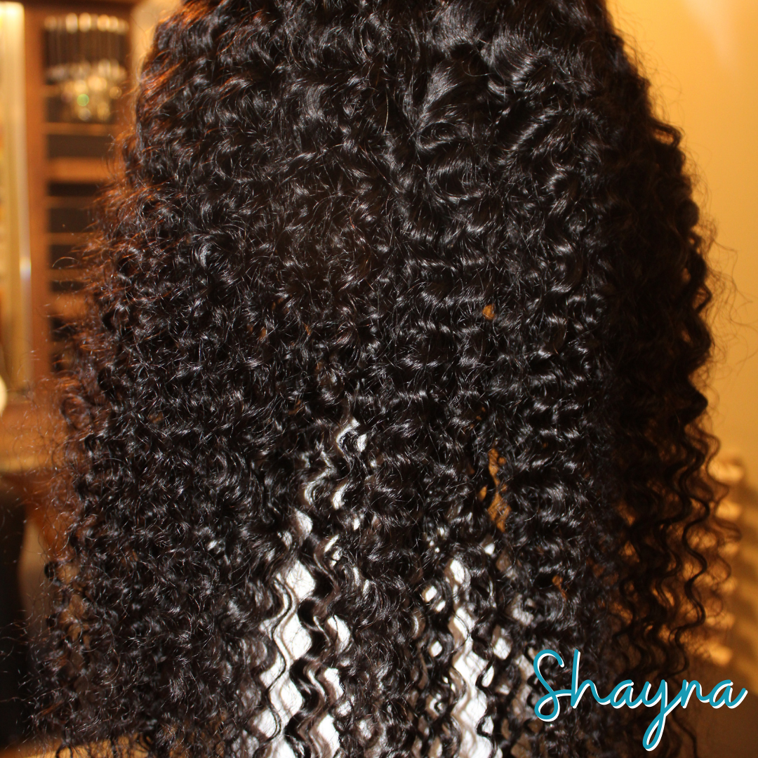 Shayna - 22', Deep Wave, Human Hair Wig - Natural