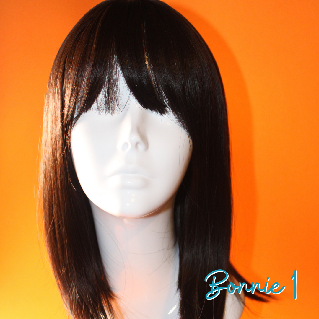 Bonnie 1 - 14' Straight, Synthetic Wig - Chocolate Brown
