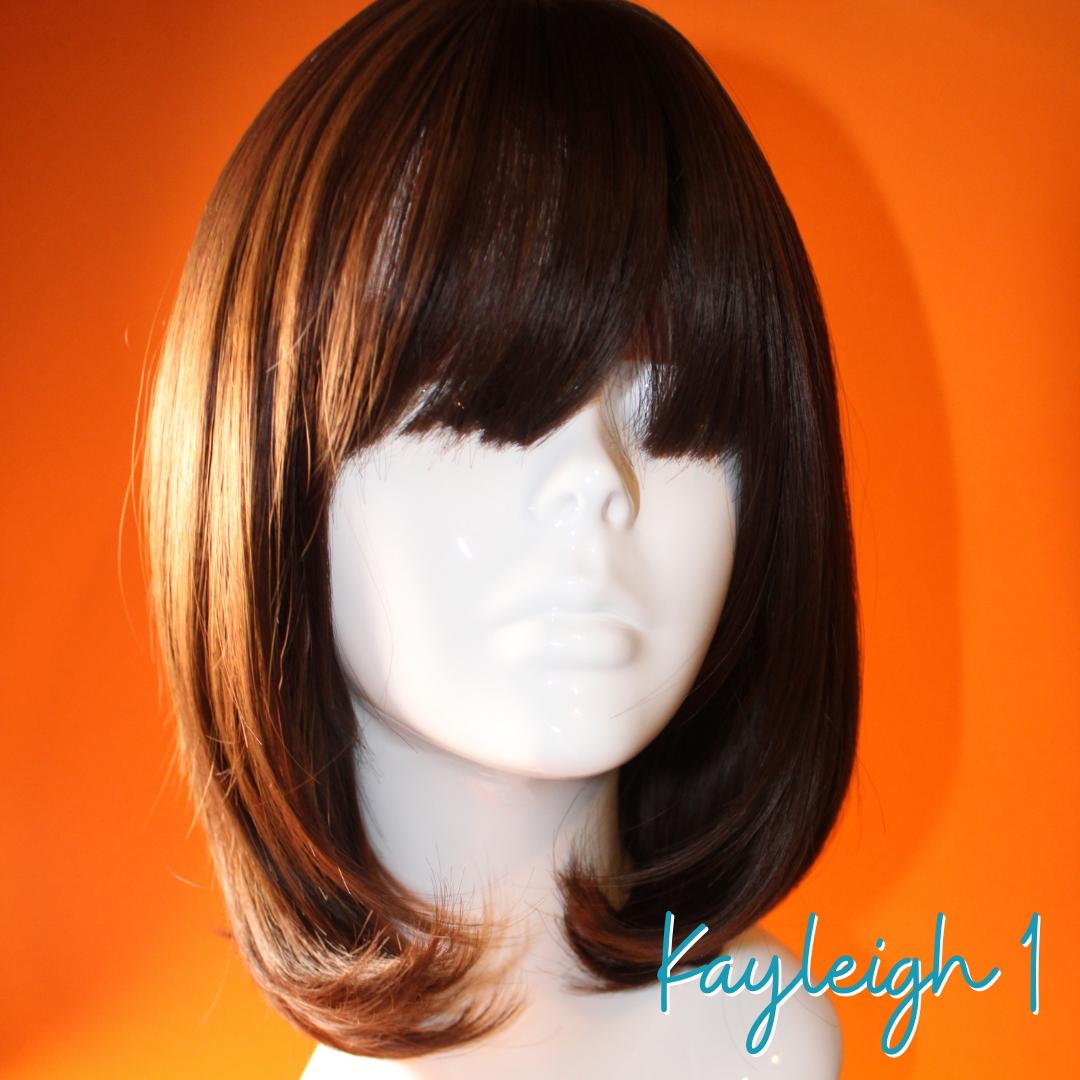Kayleigh 1 - 15', Straight Synthetic Wig - Brown