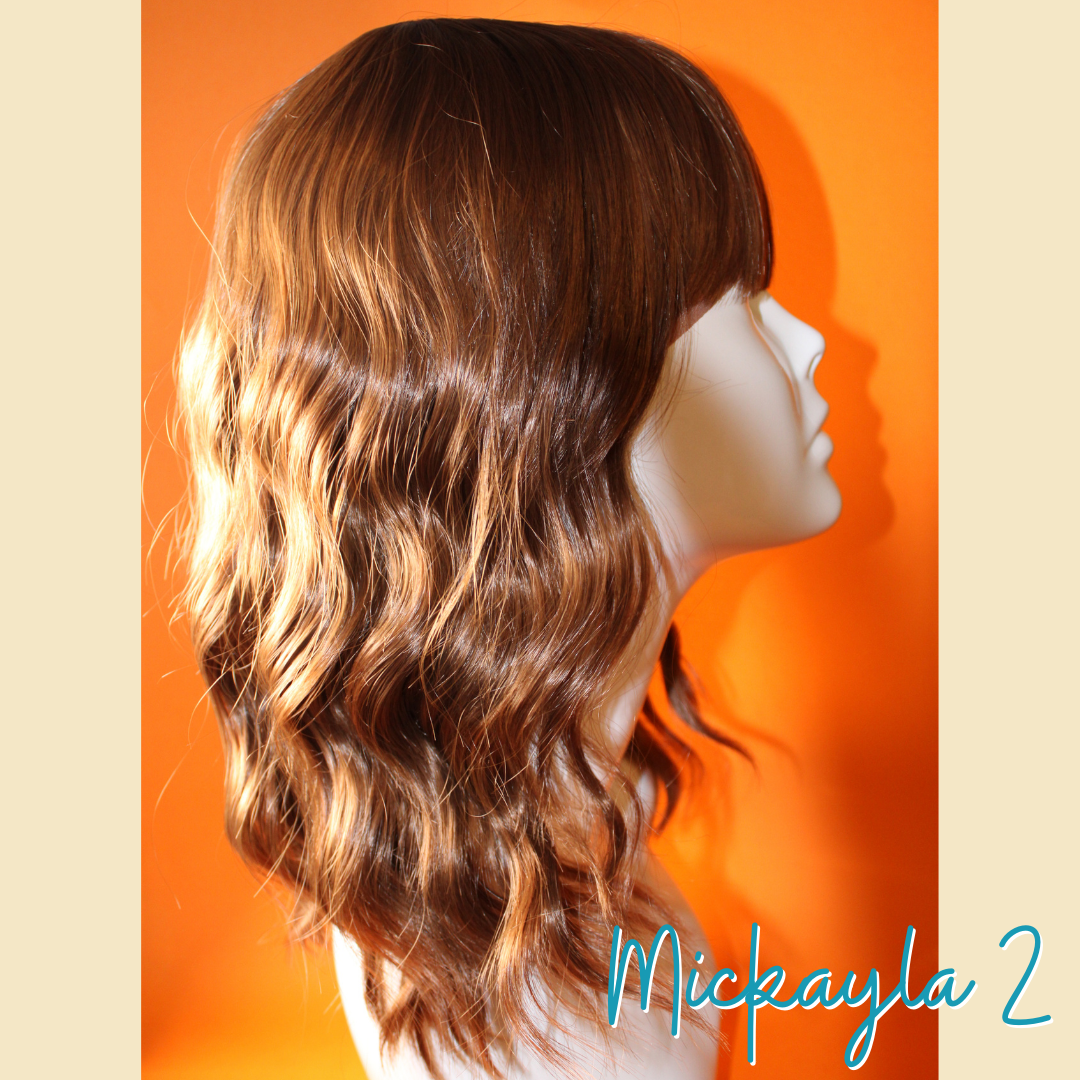 Mickayla 2 - 16', Body Wave, Synthetic Wig - Golden Brown