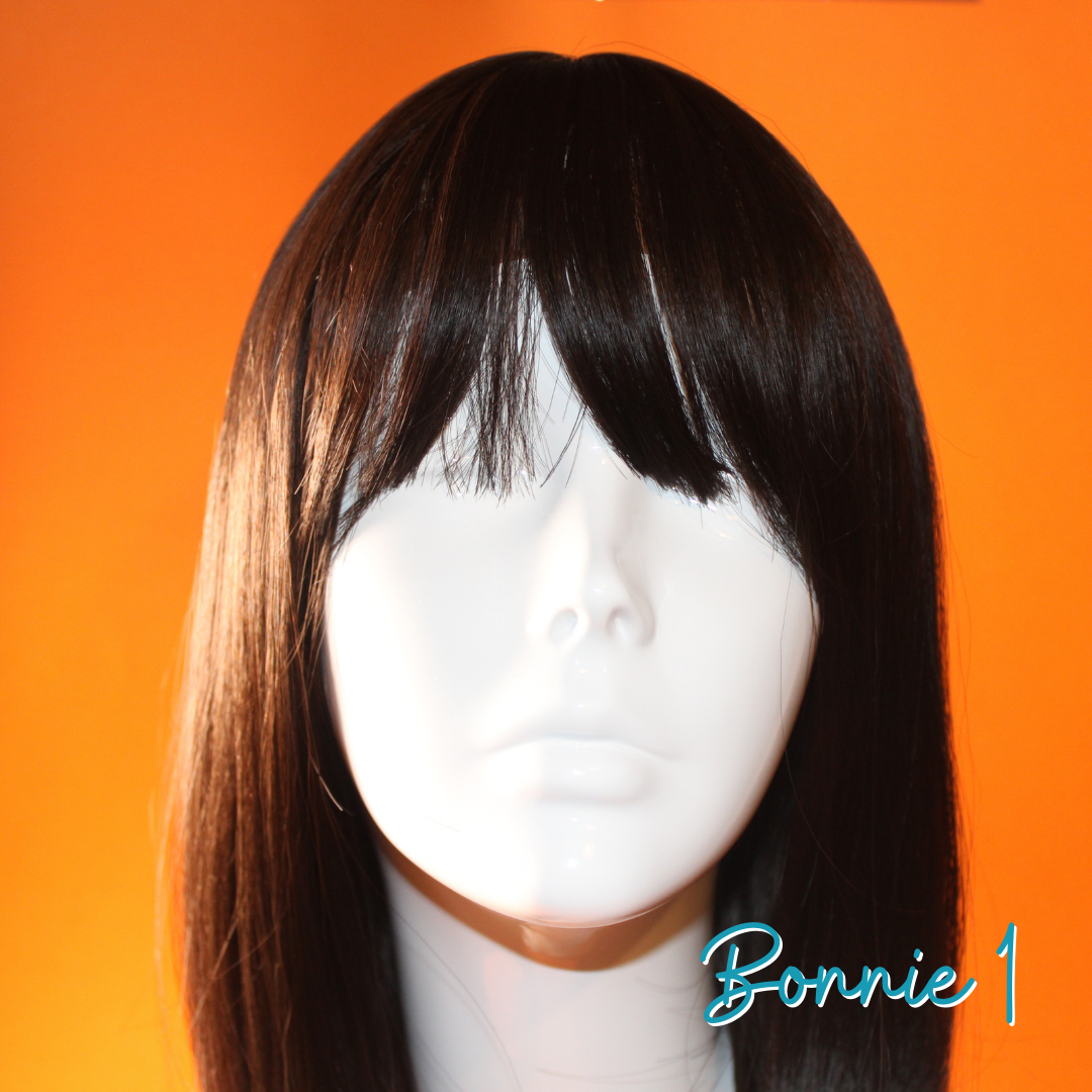 Bonnie 1 - 14' Straight, Synthetic Wig - Chocolate Brown