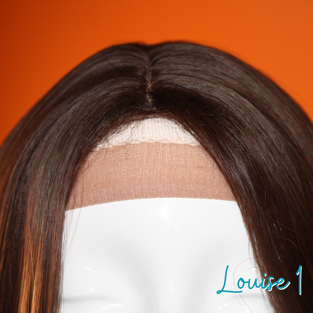 Louise 1 - 16', Straight, Synthetic Wig - Dark Brown
