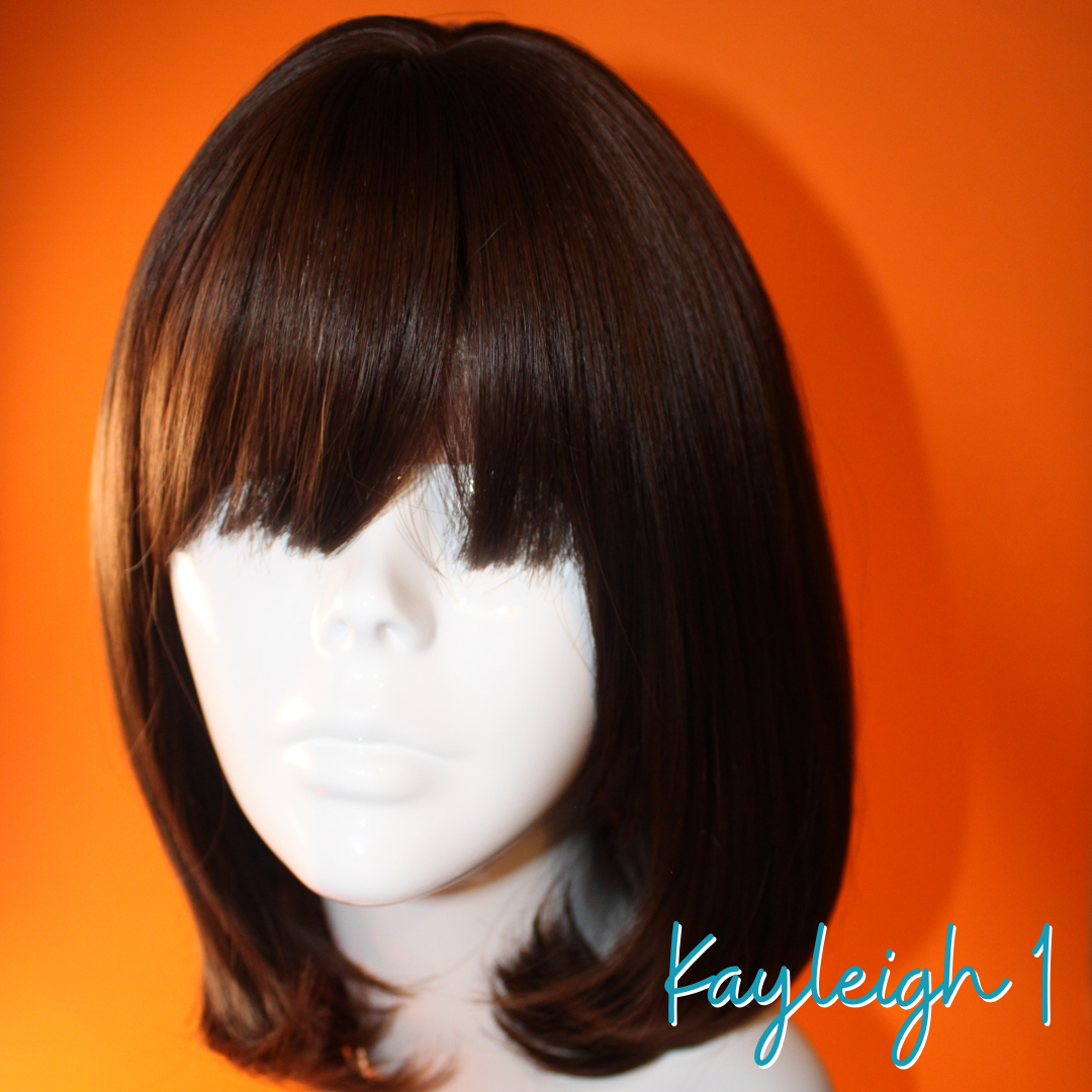 Kayleigh 1 - 15', Straight Synthetic Wig - Brown