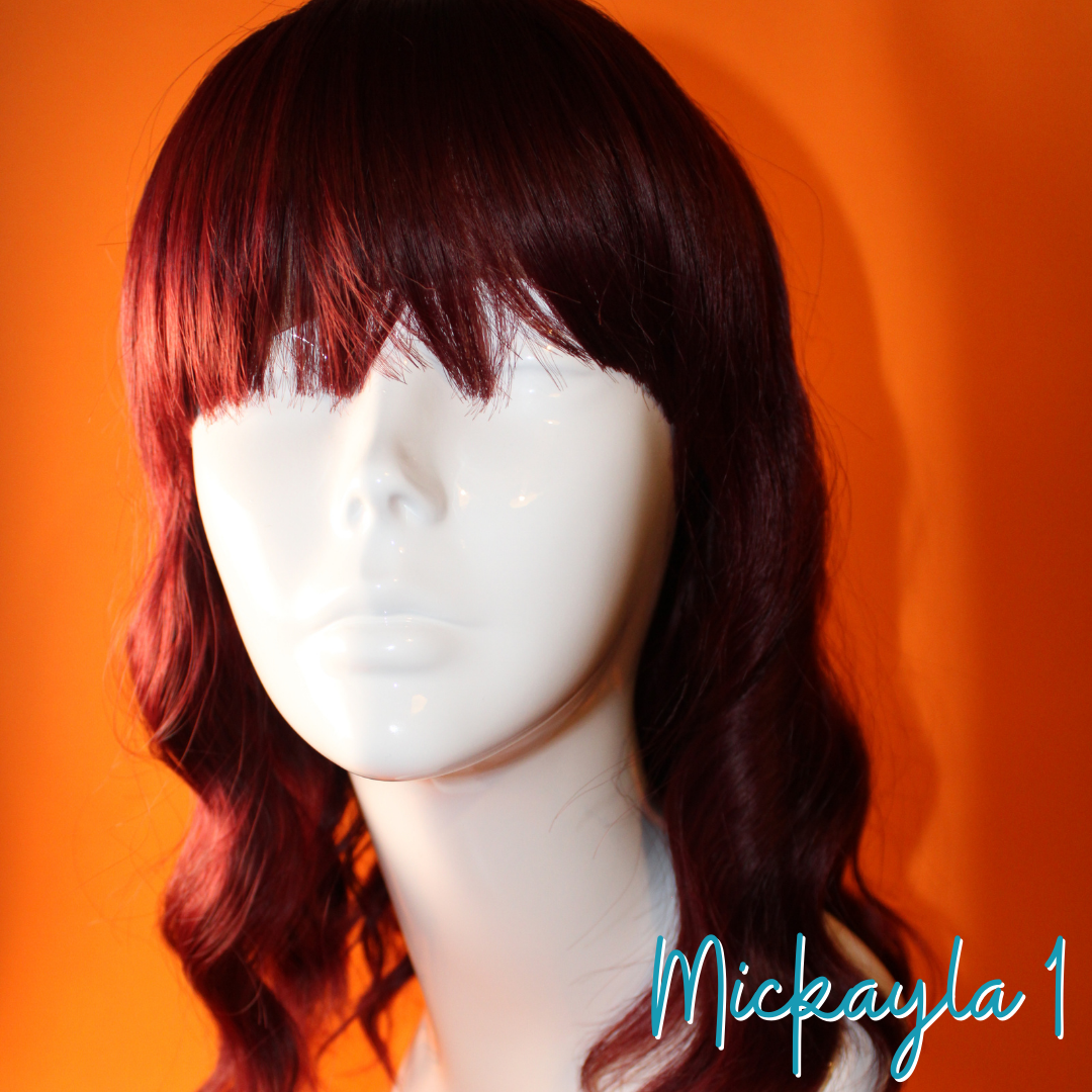 Mickayla 1 - 16', Body Wave, Synthetic Wig - Red