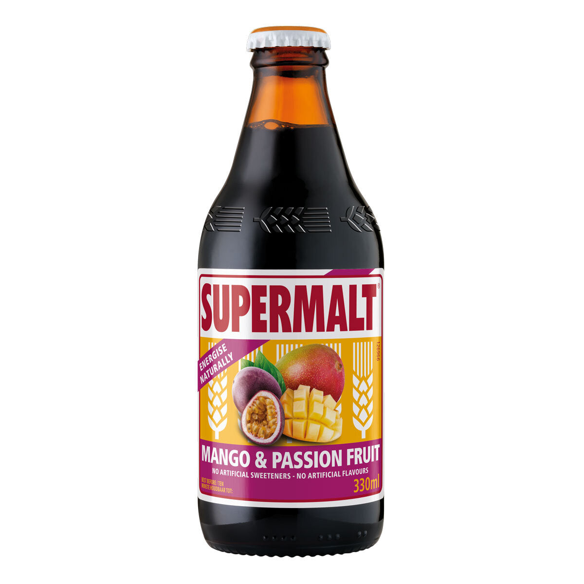 Supermalt Mango and Passion Fruit 330ml