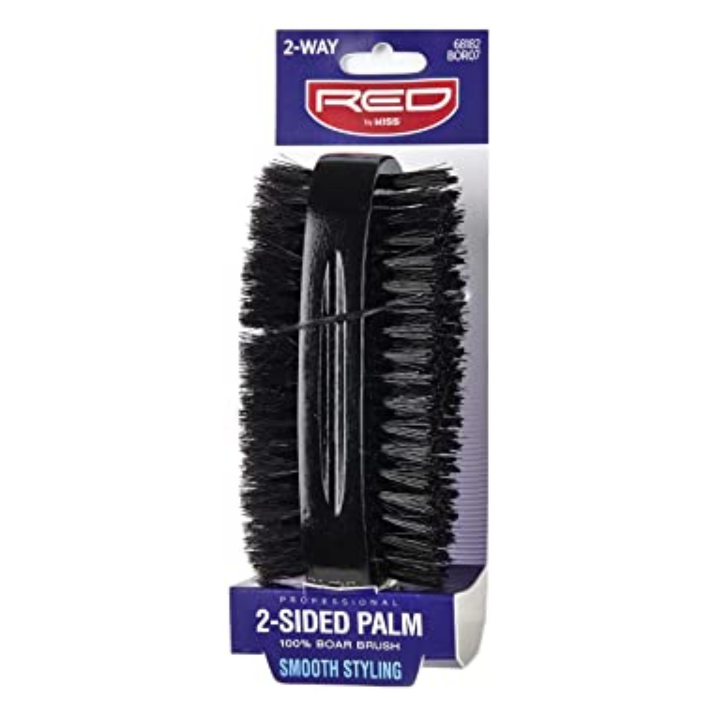 Red by Kiss 2-Sided Palm Brush BOR07