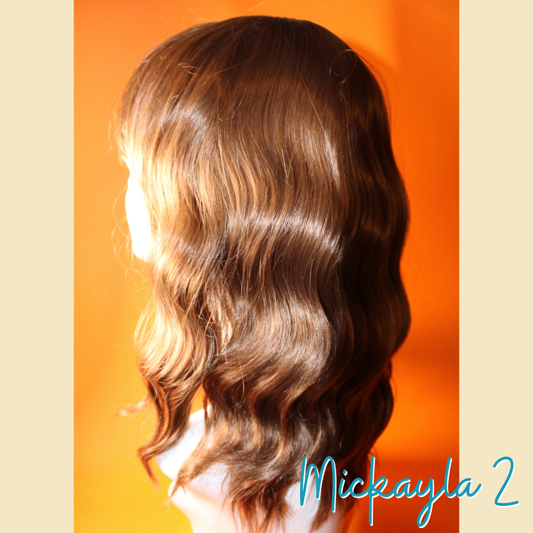 Mickayla 2 - 16', Body Wave, Synthetic Wig - Golden Brown