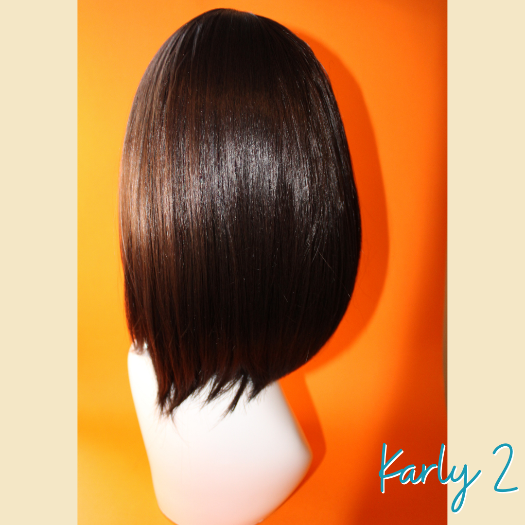 Karly 2, 14', Brown/Blonde Synthetic Wig
