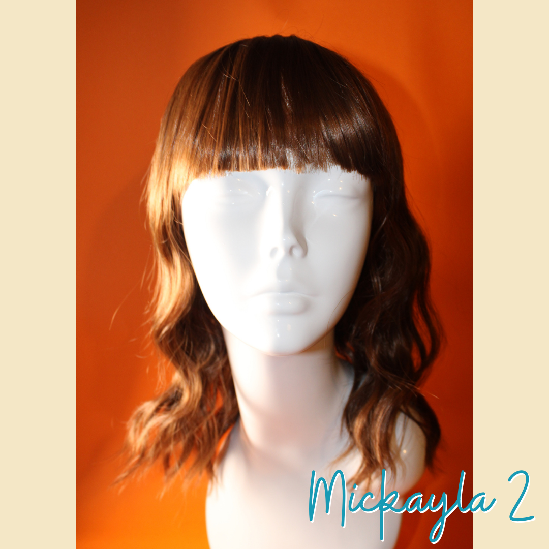 Mickayla 2 - 16', Body Wave, Synthetic Wig - Golden Brown