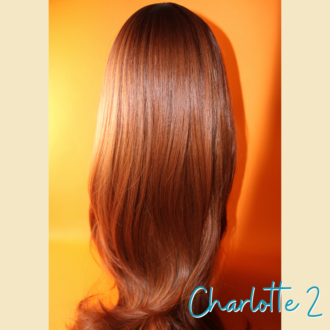 Charlotte 2 - 26' - Straight Synthetic Wig - Orange Brown