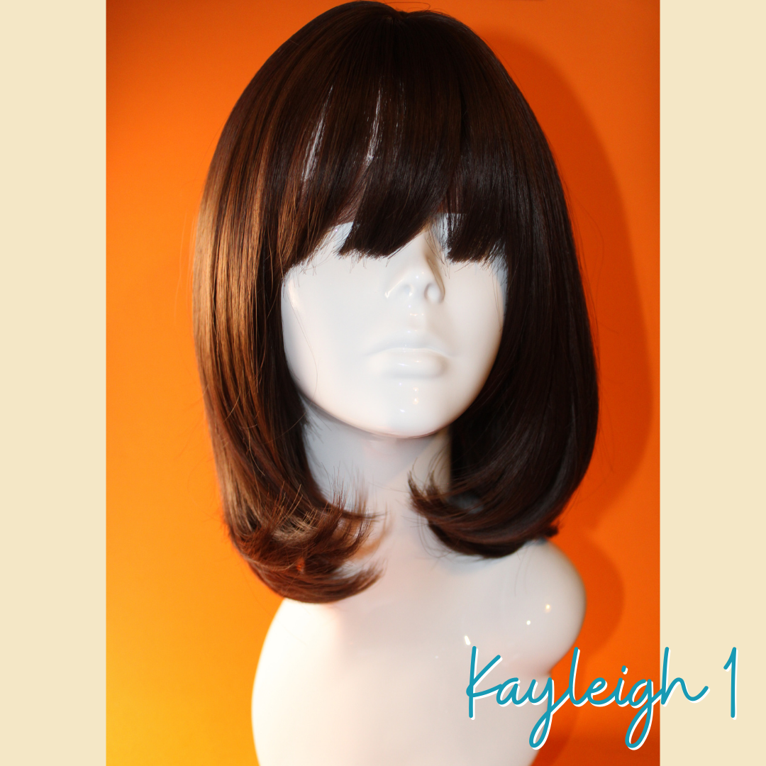 Kayleigh 1 - 15', Straight Synthetic Wig - Brown