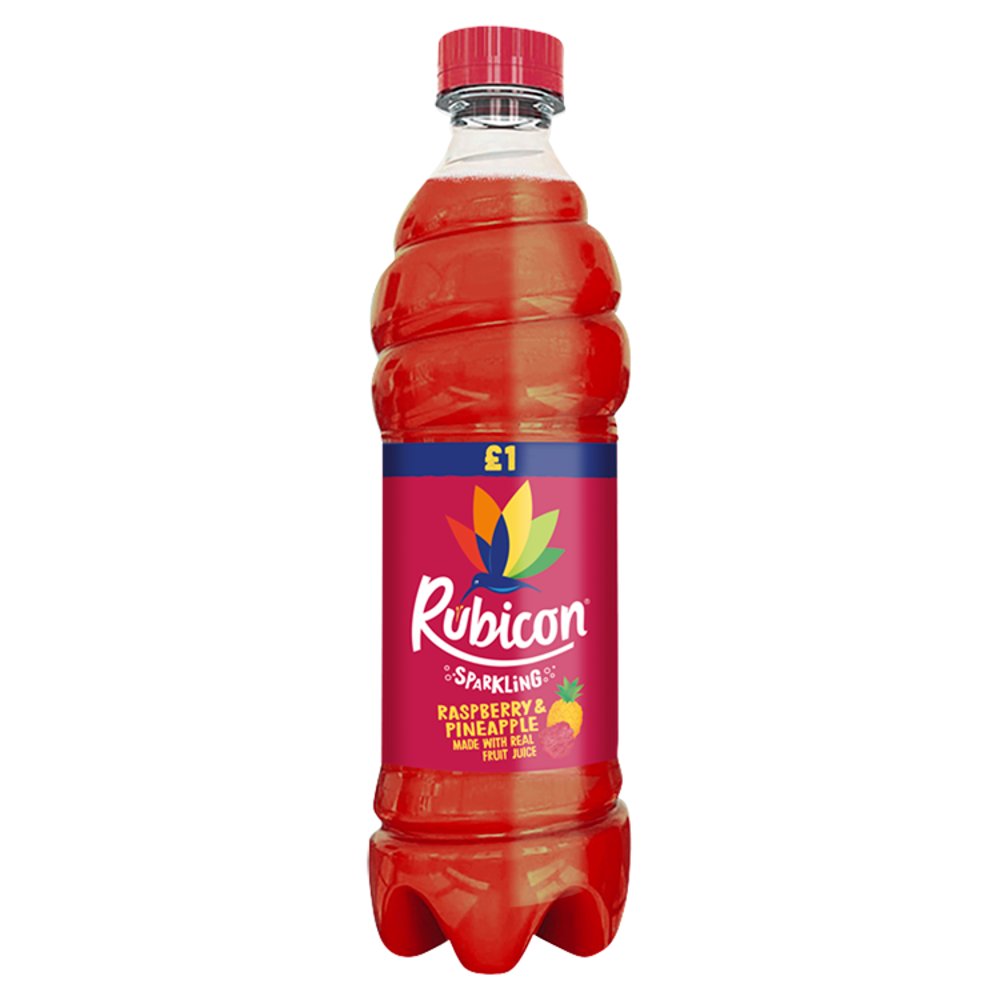 Rubicon Sparkling Raspberry Pineapple 500ml