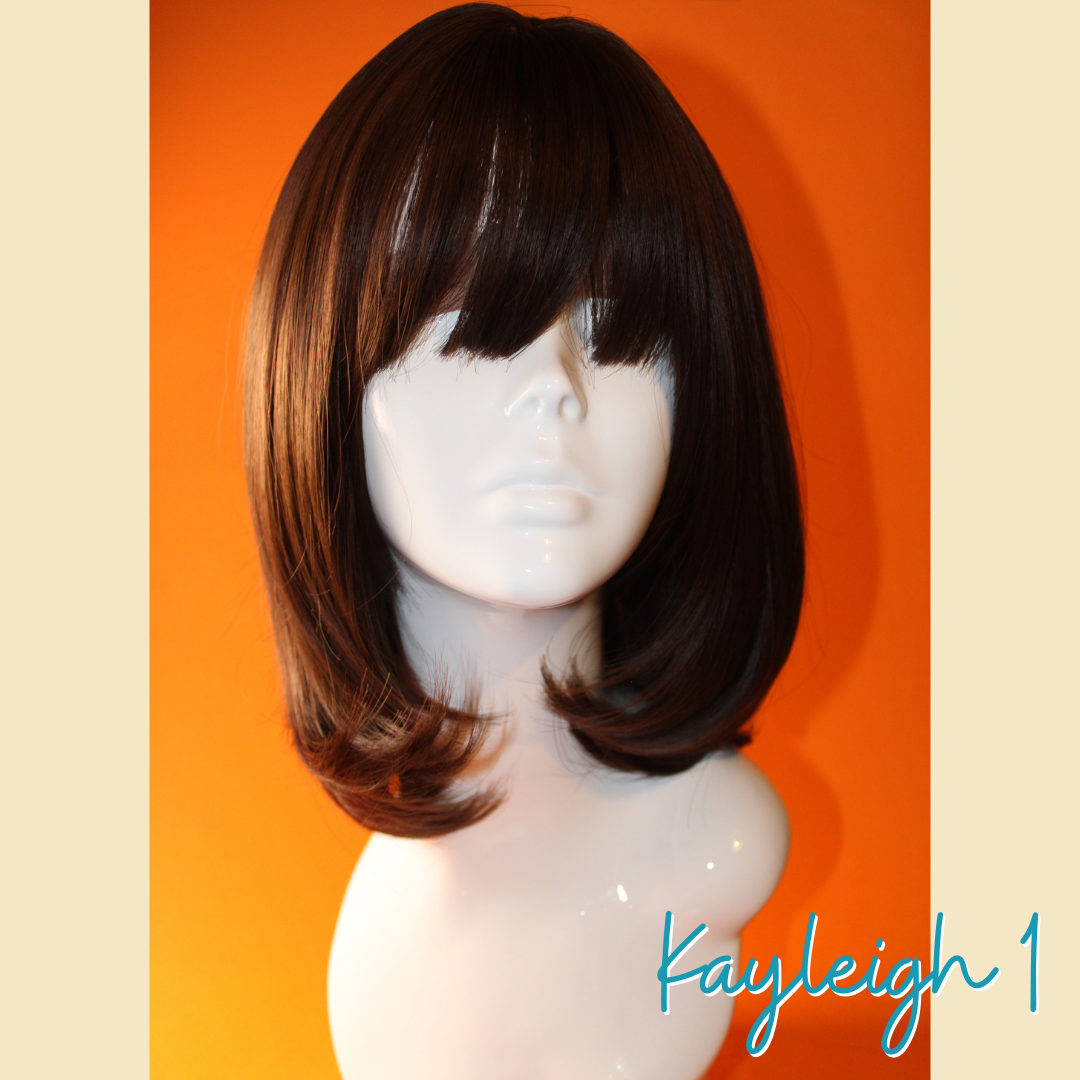 Kayleigh 1 - 15', Straight Synthetic Wig - Brown