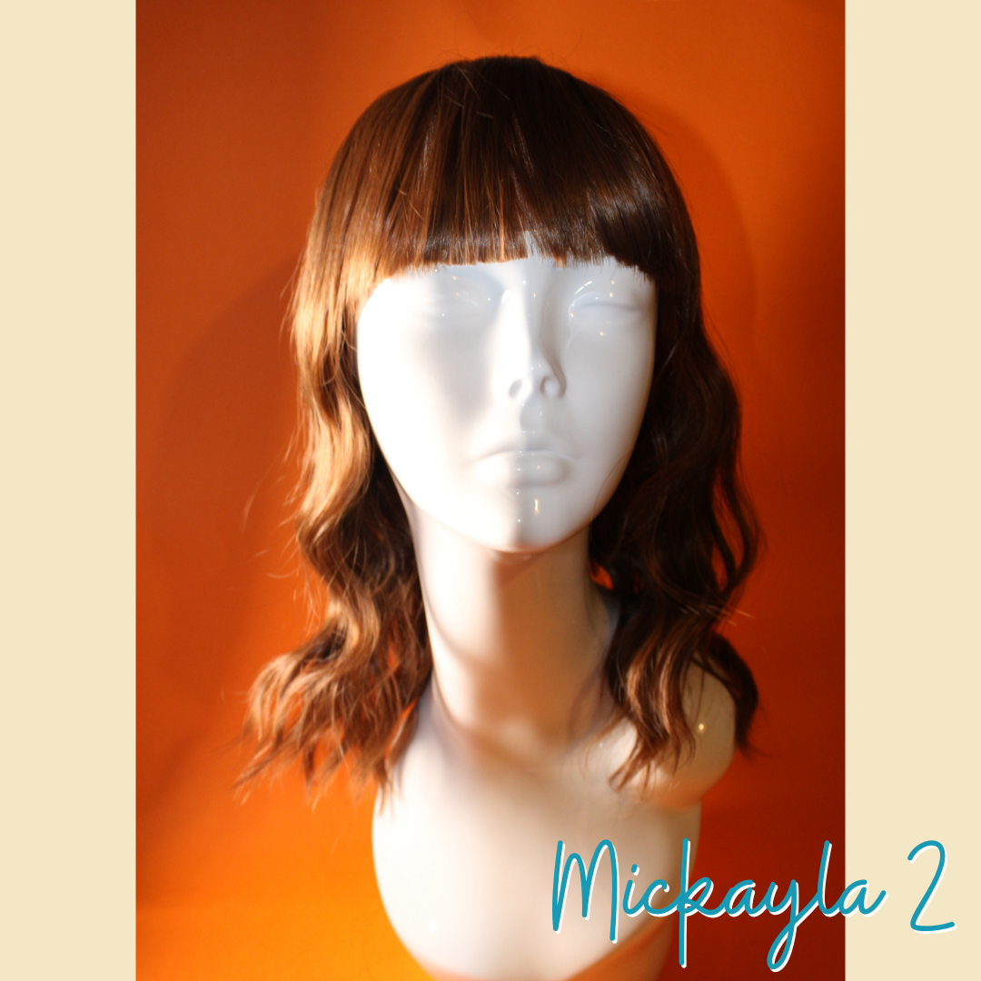Mickayla 2 - 16', Body Wave, Synthetic Wig - Golden Brown