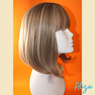 Aliza - 13' Straight Synthetic Wig - Ash Blonde Mix