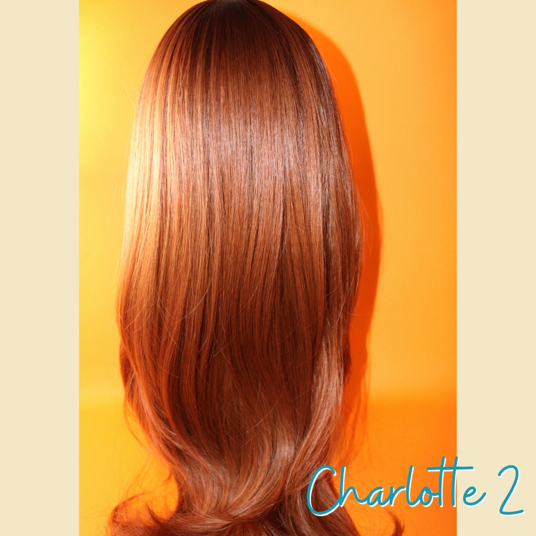 Charlotte 2 - 26' - Straight Synthetic Wig - Orange Brown