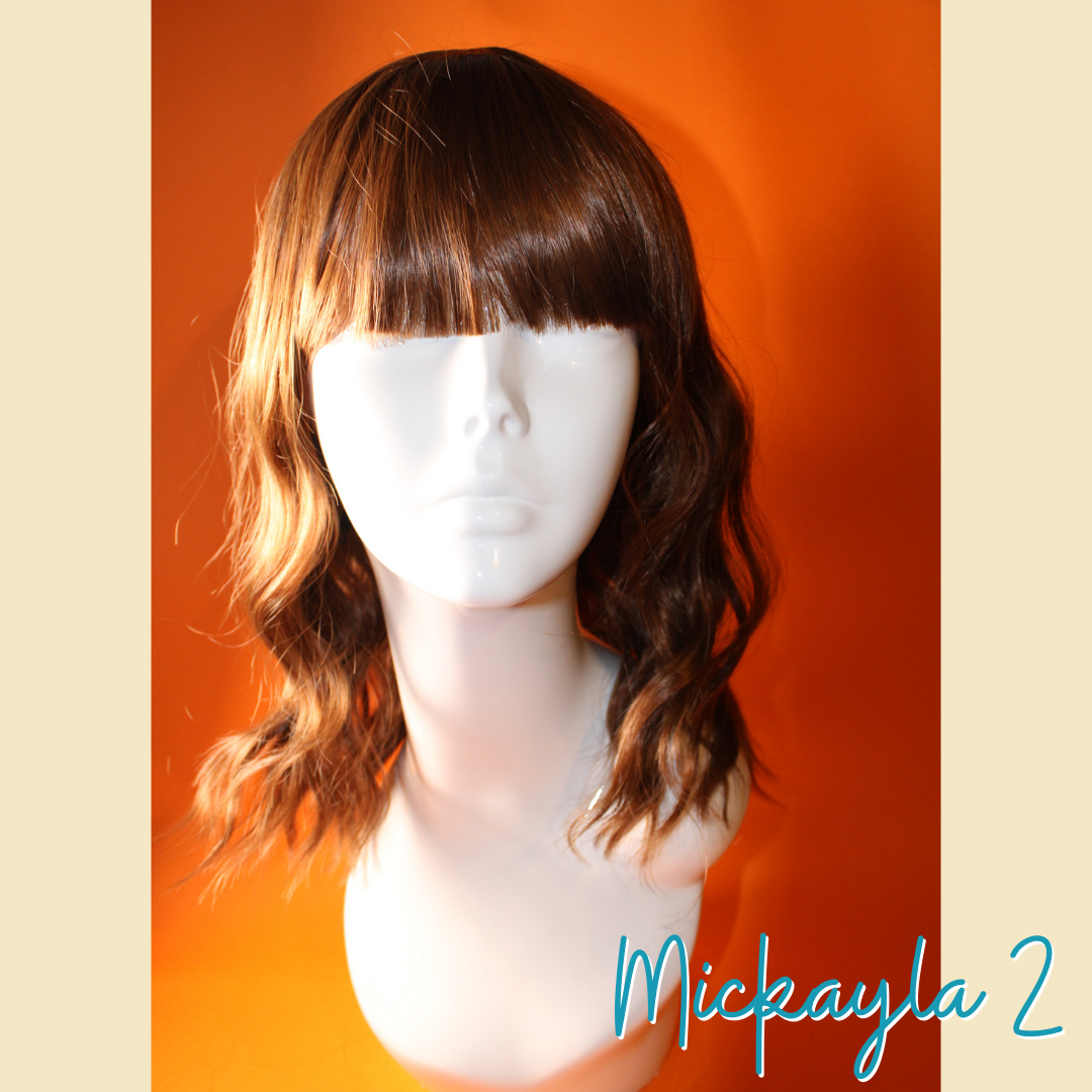 Mickayla 2 - 16', Body Wave, Synthetic Wig - Golden Brown