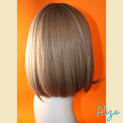 Aliza - 13' Straight Synthetic Wig - Ash Blonde Mix