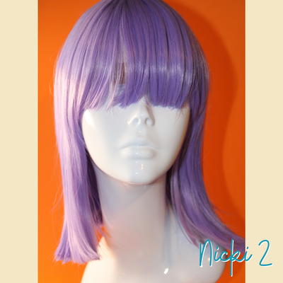 Nicki 2 - 14', Straight, Synthetic Wig - Purple