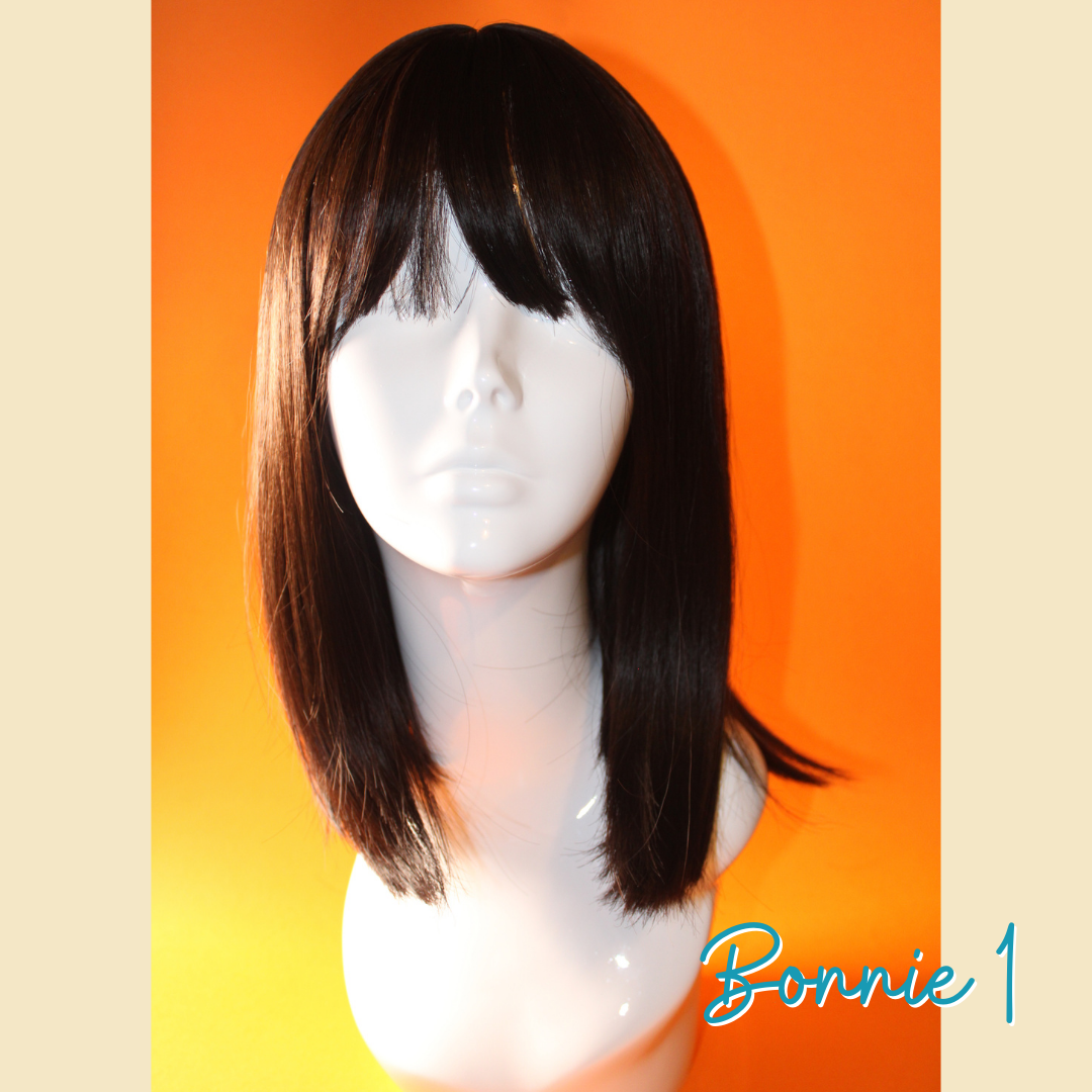 Bonnie 1 - 14' Straight, Synthetic Wig - Chocolate Brown