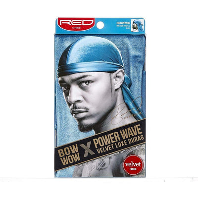 Power Wave Velvet Durag - Blue
