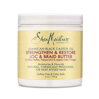 Shea Moisture Jamaican Black Castor Oil Lock Braid Butter 6oz