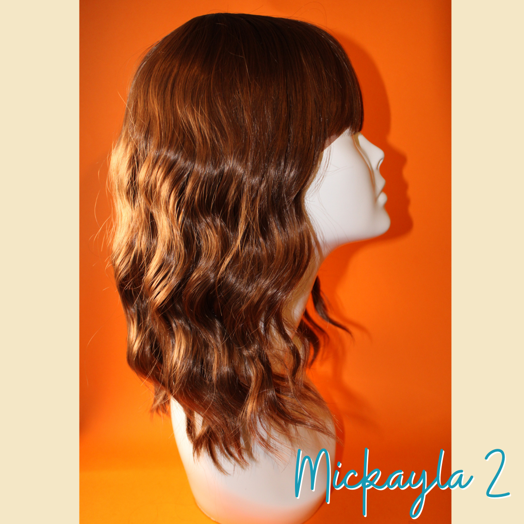 Mickayla 2 - 16', Body Wave, Synthetic Wig - Golden Brown