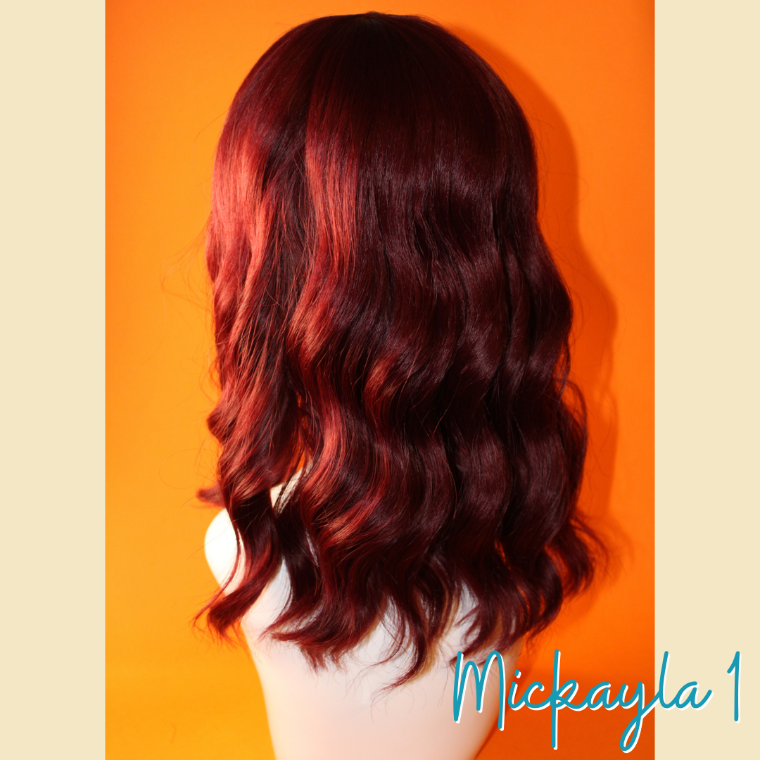 Mickayla 1 - 16', Body Wave, Synthetic Wig - Red