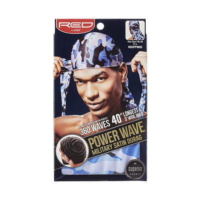 Power Wave Military Durag- Blue