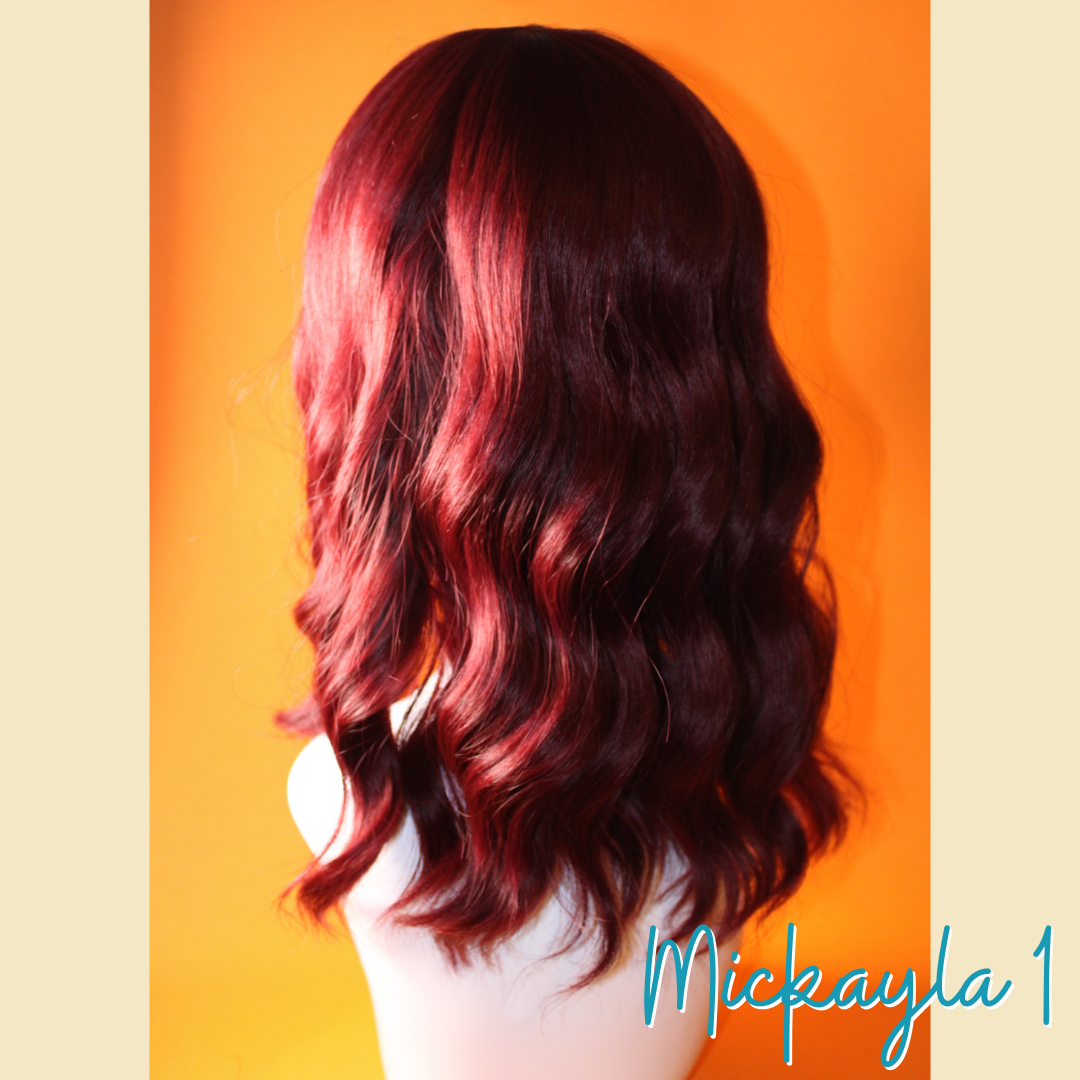 Mickayla 1 - 16', Body Wave, Synthetic Wig - Red