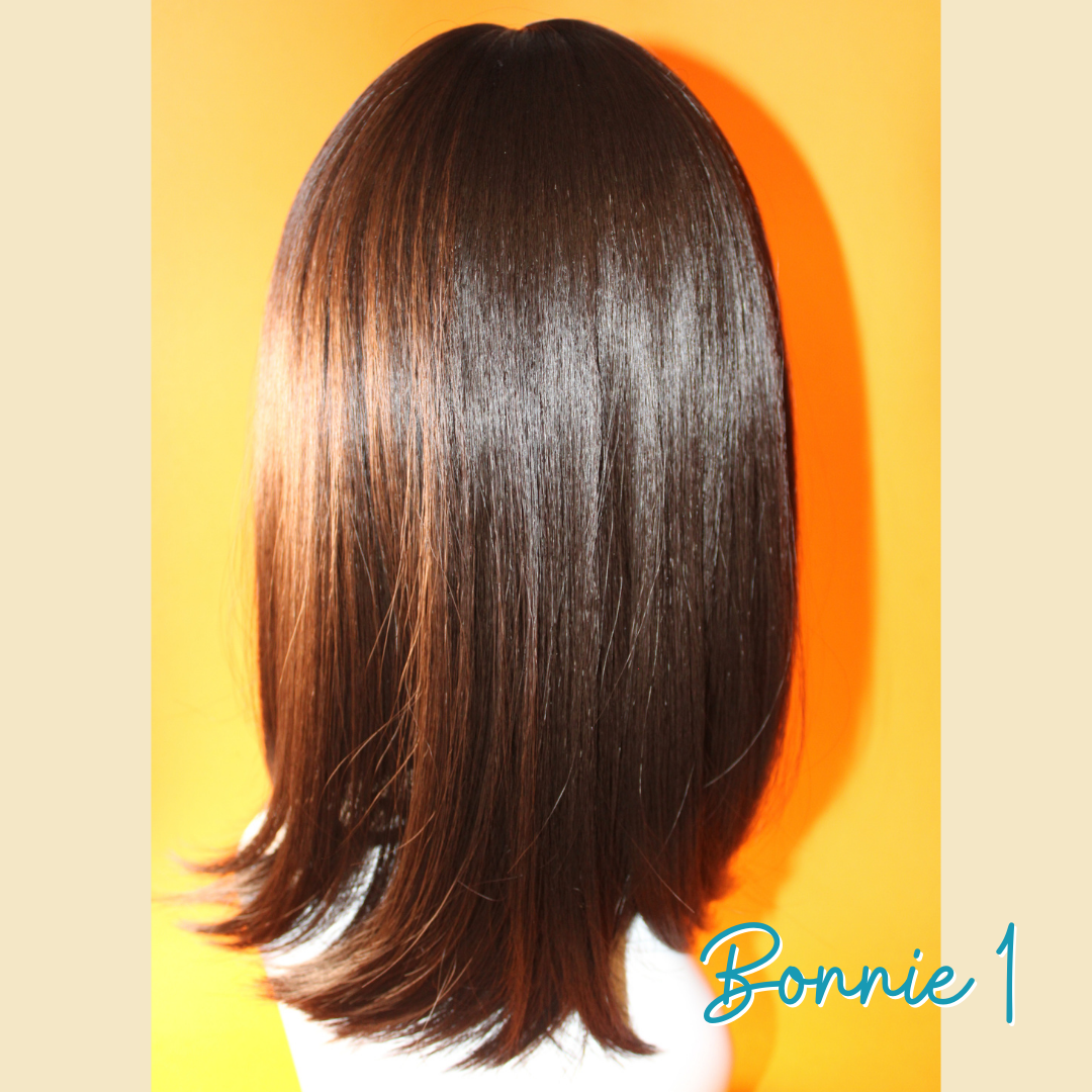 Bonnie 1 - 14' Straight, Synthetic Wig - Chocolate Brown