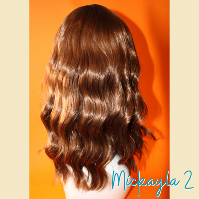 Mickayla 2 - 16', Body Wave, Synthetic Wig - Golden Brown