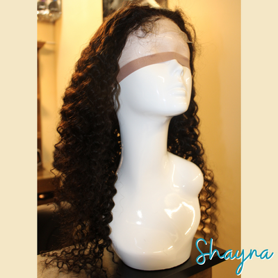 Shayna - 22', Deep Wave, Human Hair Wig - Natural