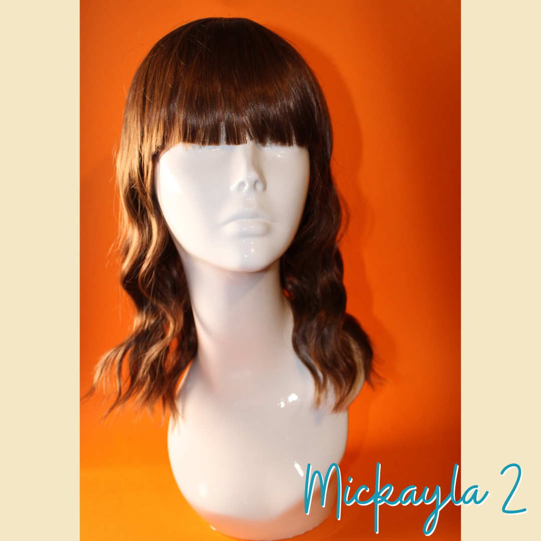 Mickayla 2 - 16', Body Wave, Synthetic Wig - Golden Brown