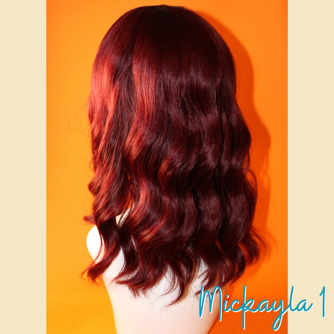 Mickayla 1 - 16', Body Wave, Synthetic Wig - Red