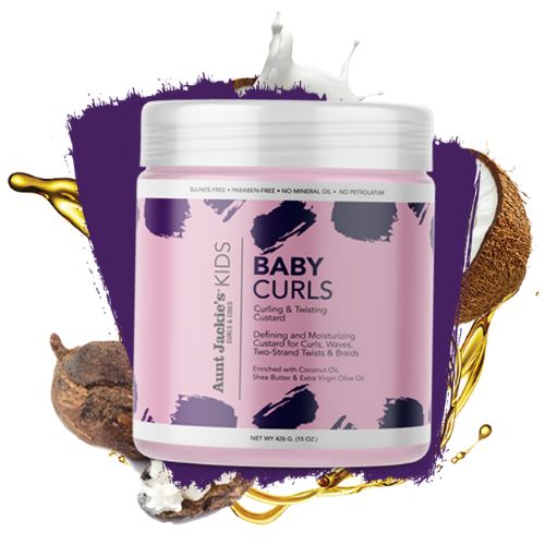 Aunt Jackie's Baby Girl Curls - Curling & Twisting Custard 15oz