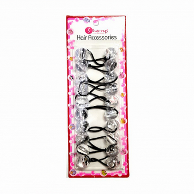 Kids Hair Bobbles - Clear