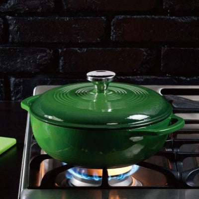 Lodge Enamel Cast Iron Dutch Oven 3 Quart / 2.8 Litre