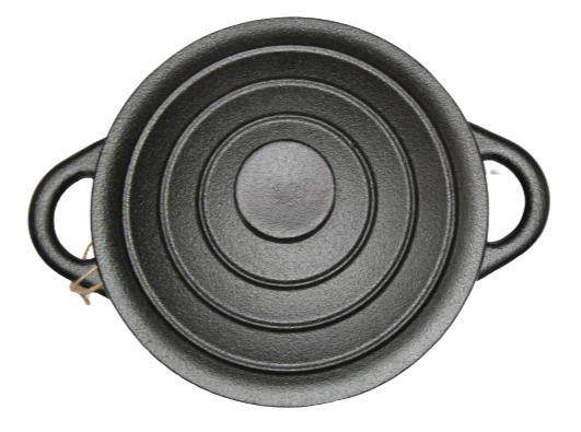 Black Cast Iron Dutch Oven 21cm