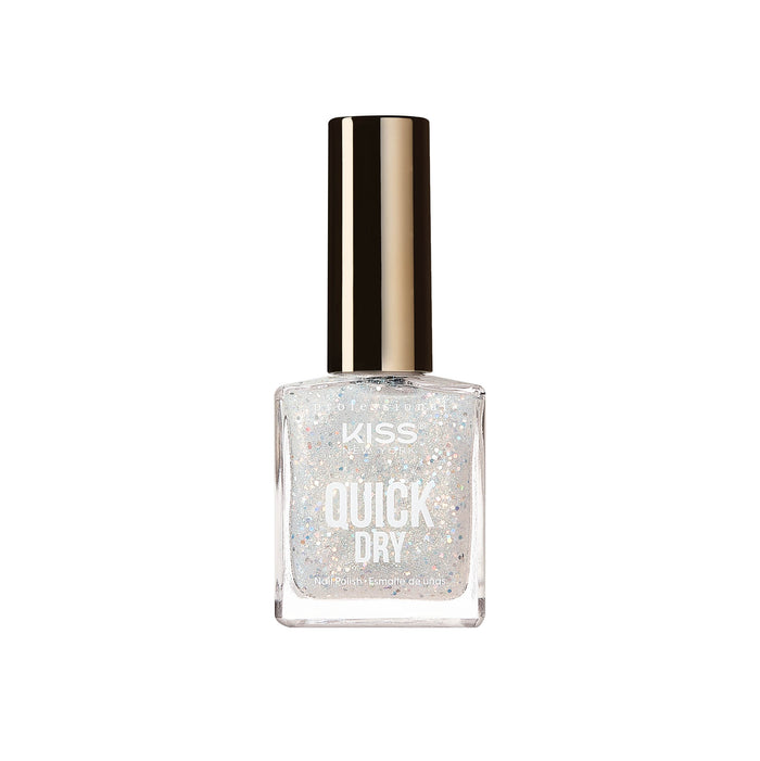 Kiss: Quick Dry Nail Polish 13ml - Disco Lights