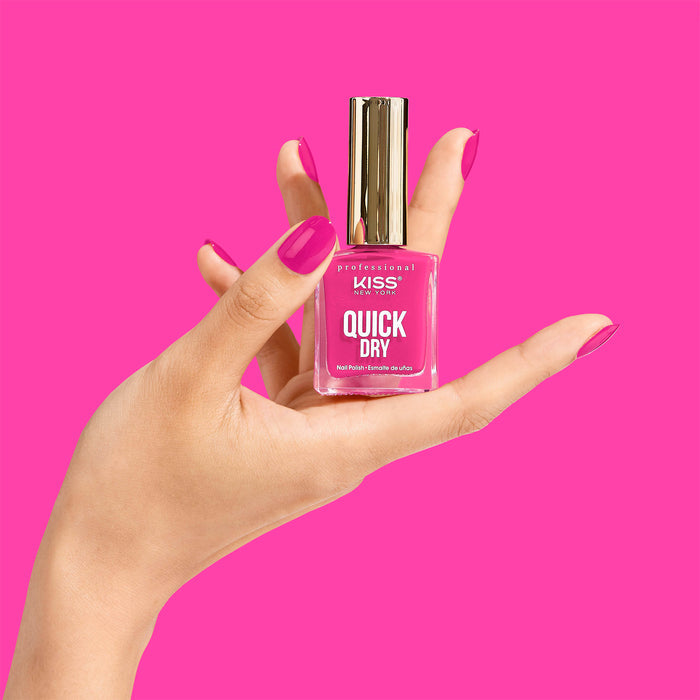 Kiss: Quick Dry Nail Polish 13ml - Hot Like Me