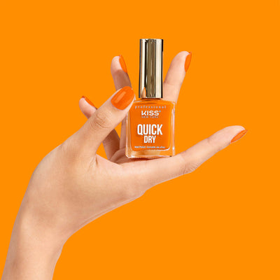 Kiss: Quick Dry Nail Polish 13ml - Chesse!