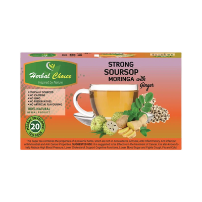 HC Soursop Moringa Green Tea  20