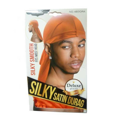 Magic Collection Silky Satin Durag - Orange