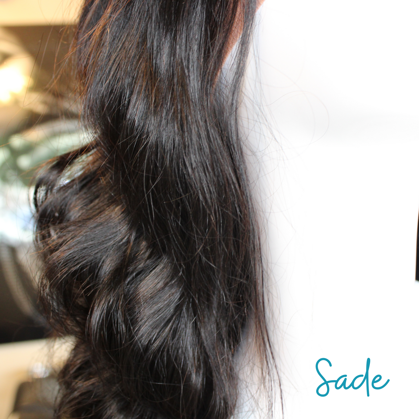 Sade - 18", 5x5 Closure, Loose Body Wave, Human Hair Wig - Natural