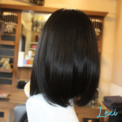 Lexi - 14', Straight, Synthetic Wig - Black