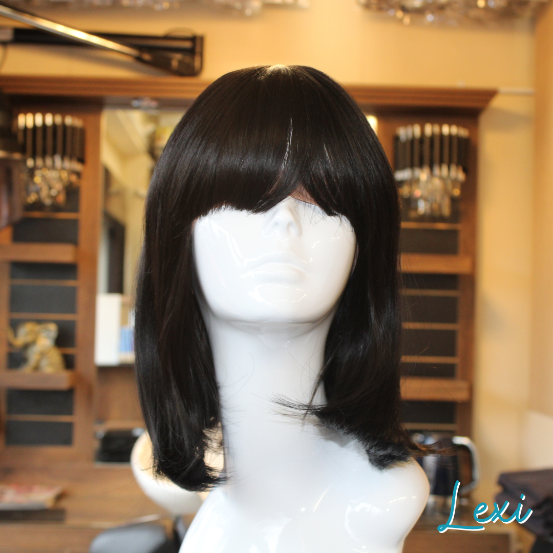 Lexi - 14', Straight, Synthetic Wig - Black