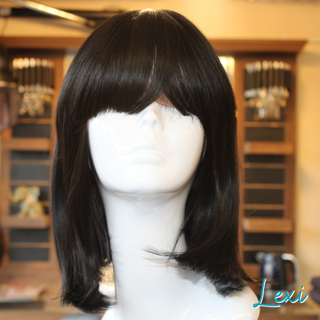 Lexi - 14', Straight, Synthetic Wig - Black