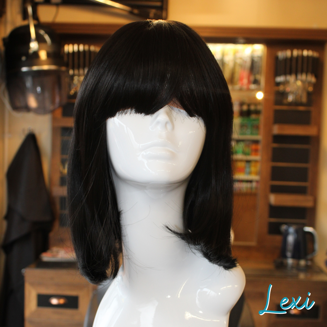 Lexi - 14', Straight, Synthetic Wig - Black